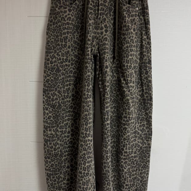 JPN Leopard Balloon Pants L