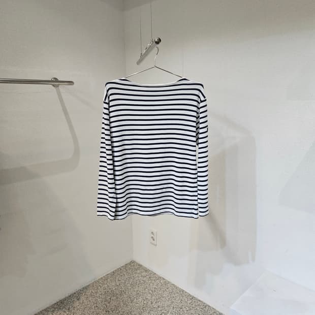 세인트제임스 스프라이프 긴팔 티셔츠