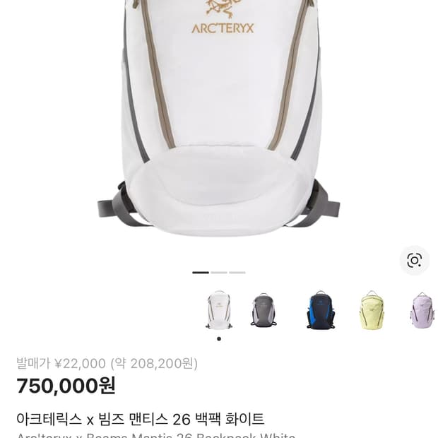 아크테릭스 빔즈 맨티스 