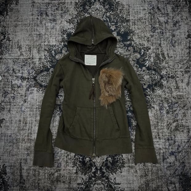G.o.a 00’s archive fur hood jacket