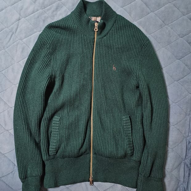 헤지스 니트 집업