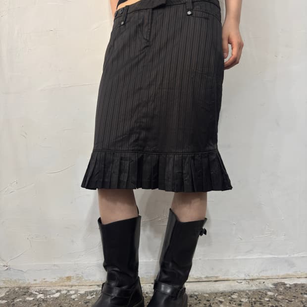 miss sixty design midi skirt