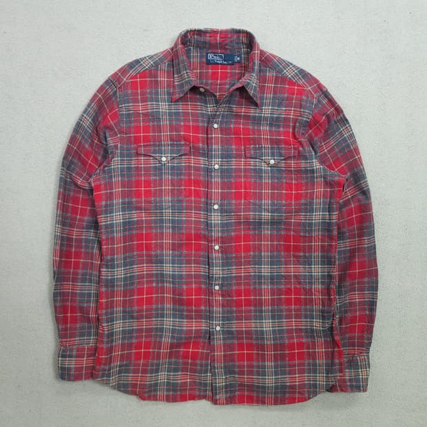 폴로 랄프 로렌 웨스턴 셔츠 M