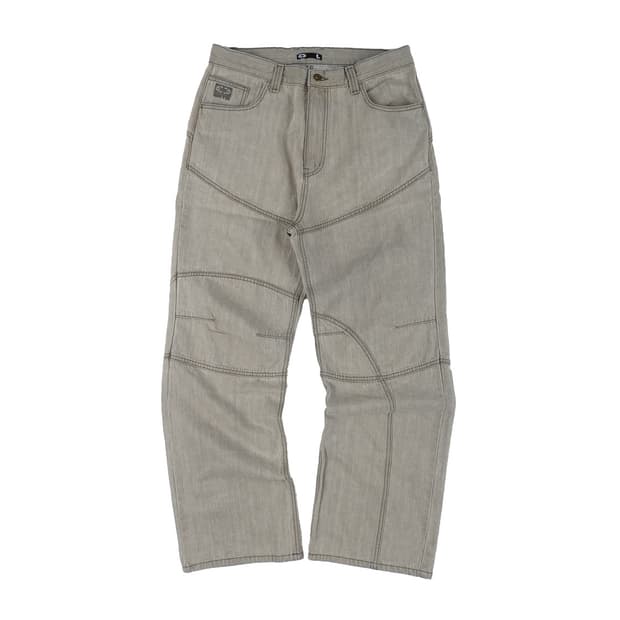 Erte 스페이스 카우보이 패널 데님 팬츠 