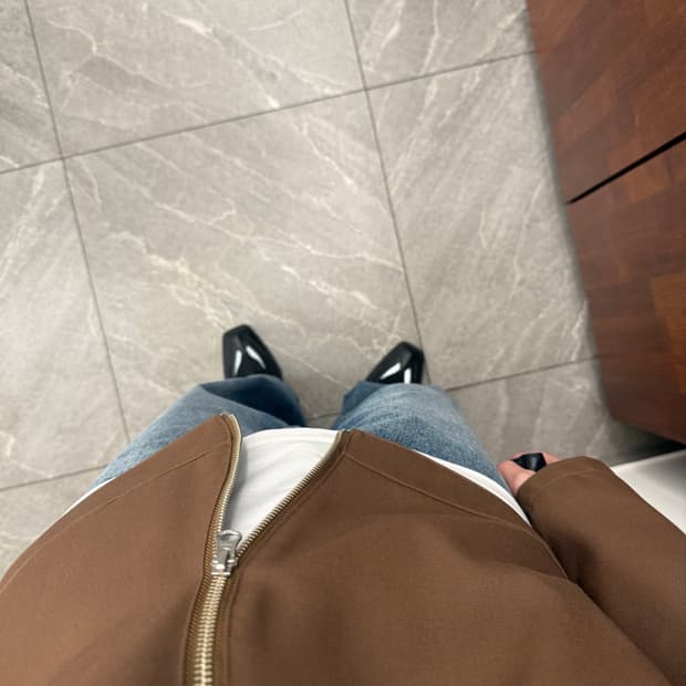 큐레이티드 퍼레이드 브라운 자켓