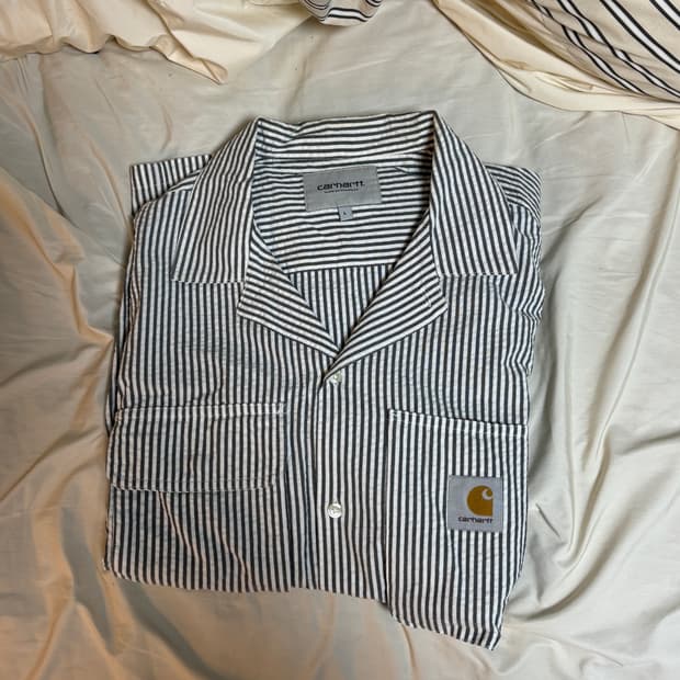 칼하트 스트라이프 셔츠(L)