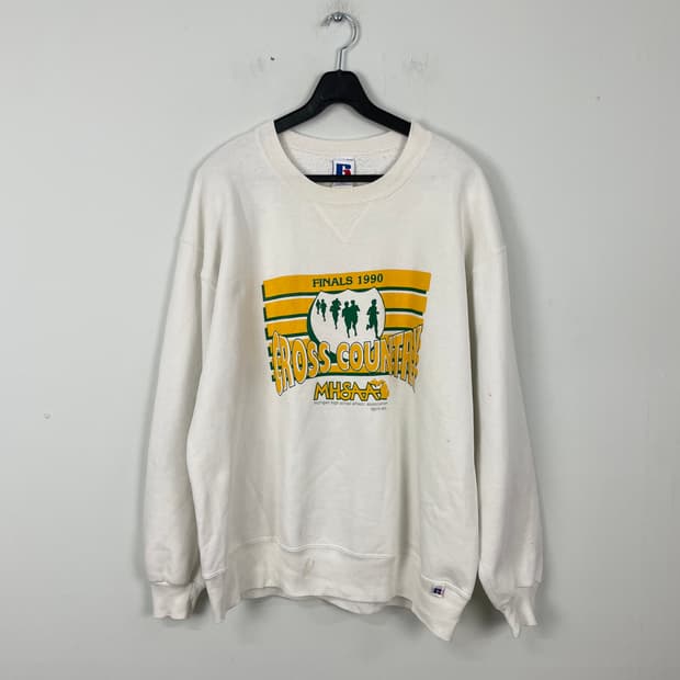 90s 러셀 애슬레틱 스웻셔츠 맨투맨 XL <665>