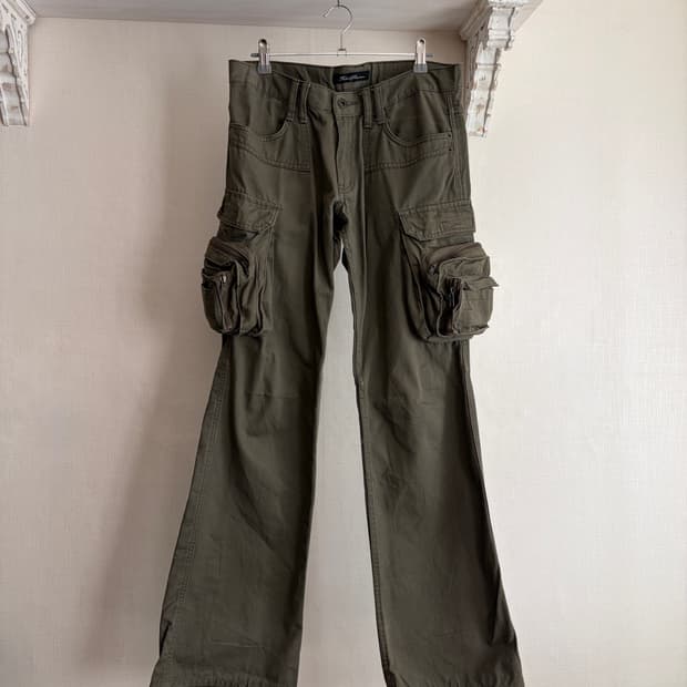 flare cargo pants