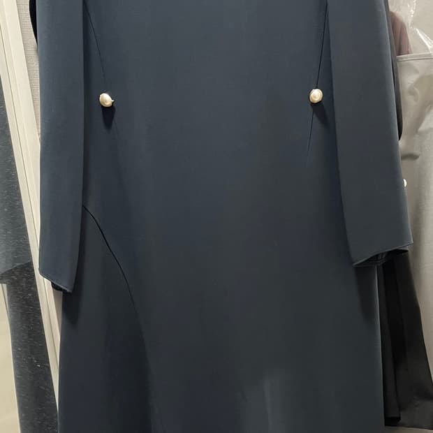 한섬 LÄTT BY T 롱 원피스 다크 그린 55사이즈