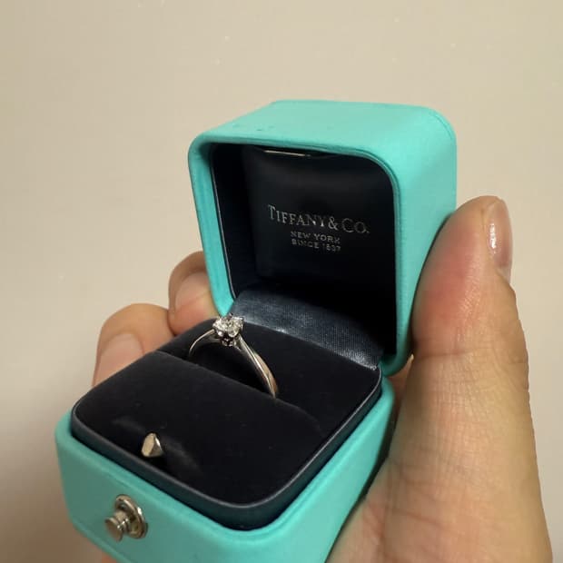 티파니앤코 반지 하모니 라운드 다이아 링 