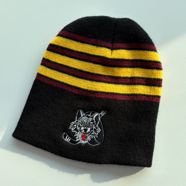 아메리칸 빈티지 USA 시카코 울브스 줄무늬 비니