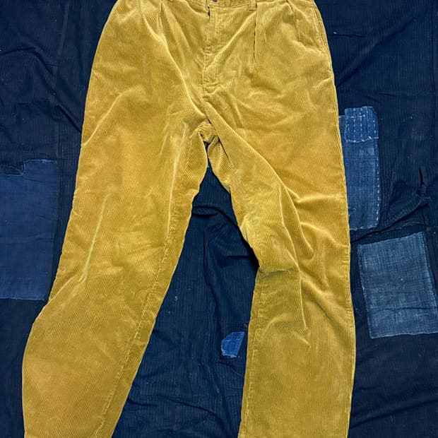 90‘s 폴로 랄프로렌 투턱 코듀로이 앤드류 팬츠 34