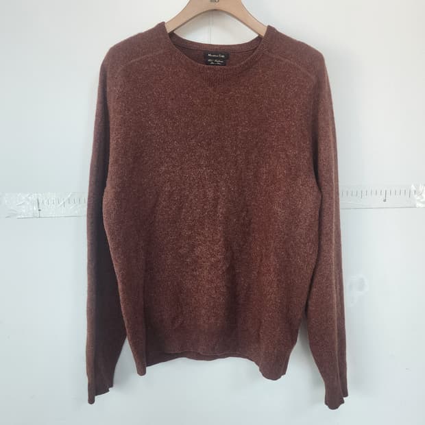 마시모두띠 브라운 캐시미어 니트