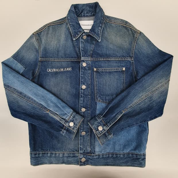 캘빈클라인 프리미엄 데님 청자켓