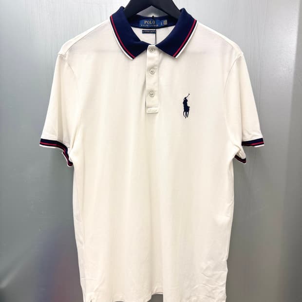 Polo Ralph Lauren 폴로 랄프로렌 화이트/네이비 컬러 빅포니