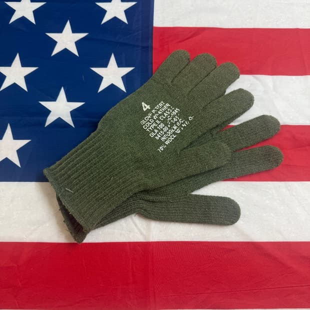 [military] 밀리터리 미군 오리지널 울장갑 -B급