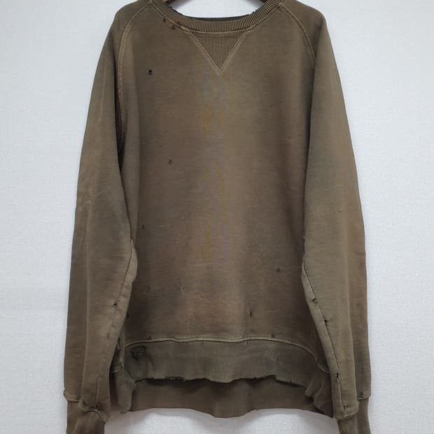 나이젤카본 맨투맨 스웻 빈티지 커스텀[하드워싱/썬페이딩/디스트로이드]