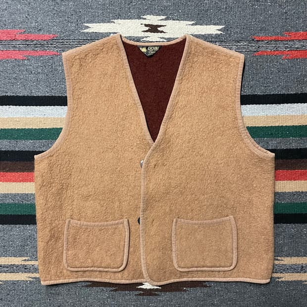 Gobi 7~80s 빈티지 울 베스트