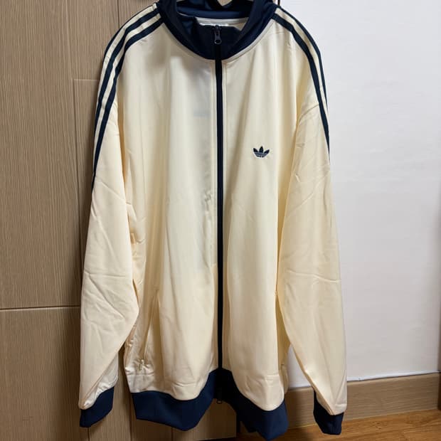 아디다스 BB 트랙탑 크림화이트 XL