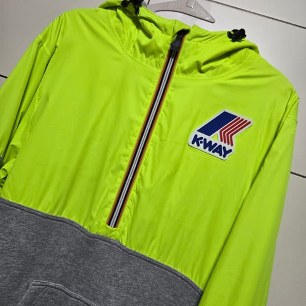 까웨 K-WAY 반집업 후드티