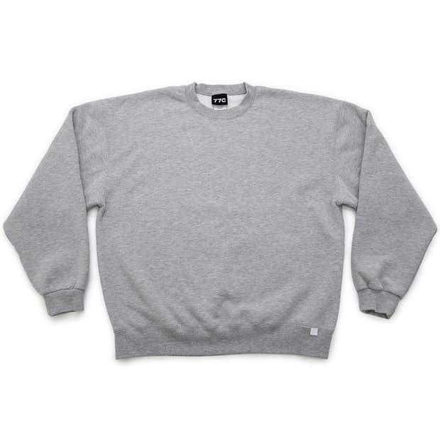 77c 스포츠스웻셔츠 그레이 xl