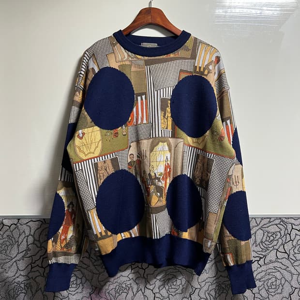 빈티지 에픽큐어 울 니트