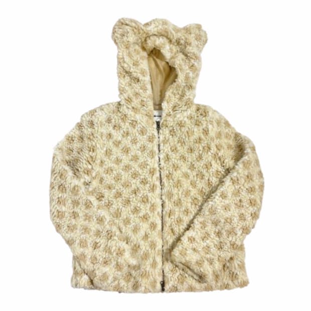 네넷 땡땡이 무늬 곰돌이 후드 집업 🧸