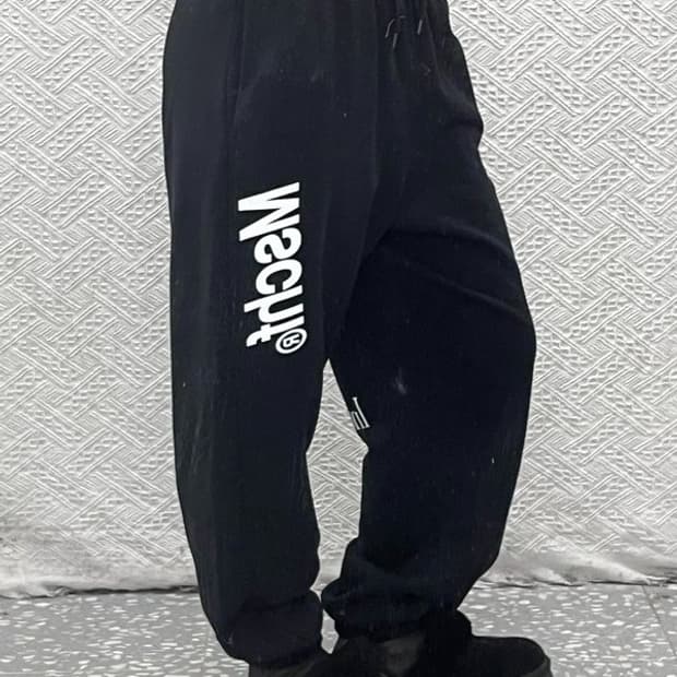 미스치프 빈티지 스트릿 힙합 캐주얼 빅로고 스웻팬츠 M C07982