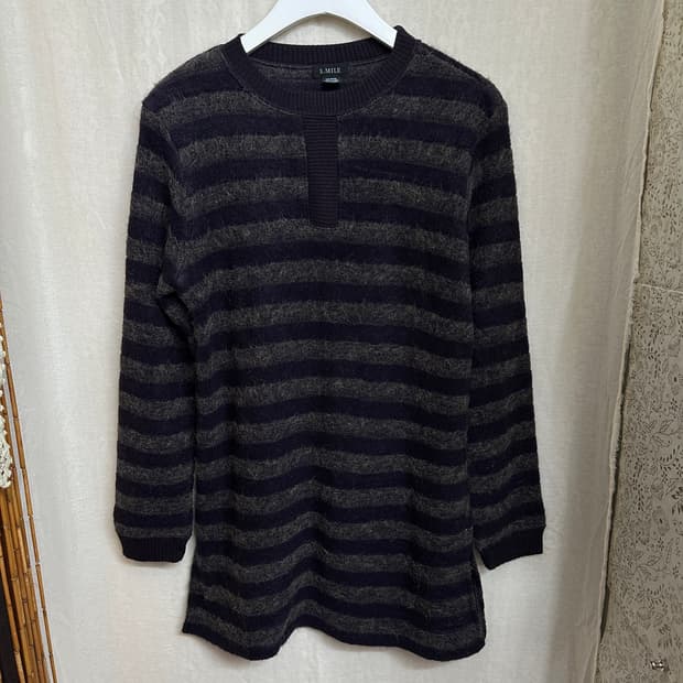 s.mile stripe knit