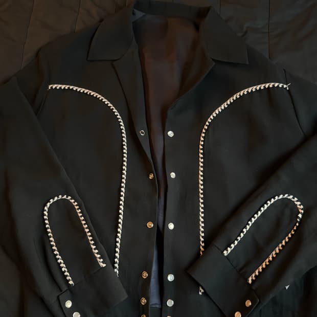 버드노트 웨스턴 볼레로 자켓