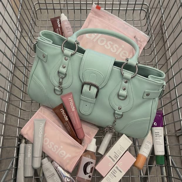 dimanche Editor Bag mint