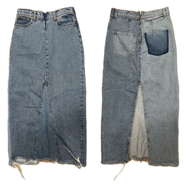 zara 롱 청스커트