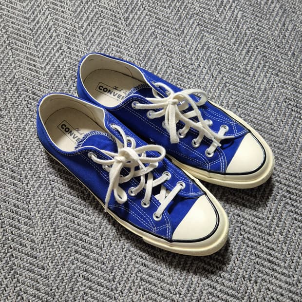 컨버스 척테일러 70 로우 러쉬 블루 265사이즈