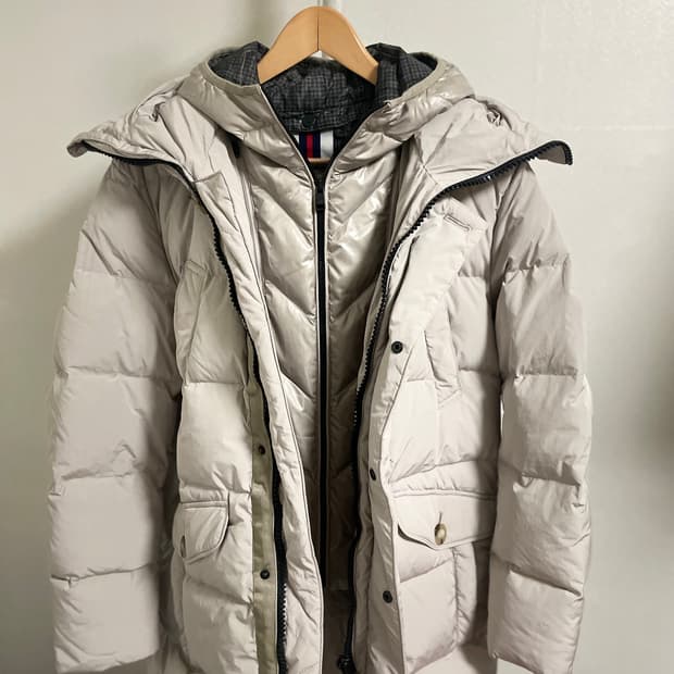 헨리코튼 구스다운 패딩