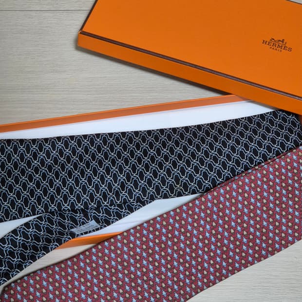 에르메스 넥타이 세트