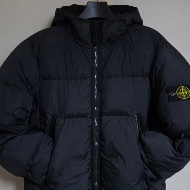 스톤아일랜드 크링클랩스패딩 XL