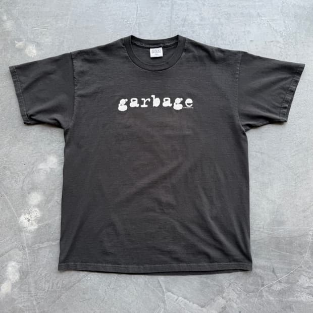 garbage 가비지 1995 빈티지 반팔 셔츠 판매합니다.