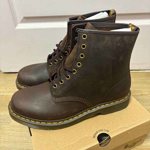 (새상품) 닥터마틴 1460 다크브라운 290