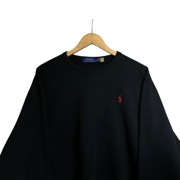 폴로 랄프로렌 큐알 라운드 맨투맨