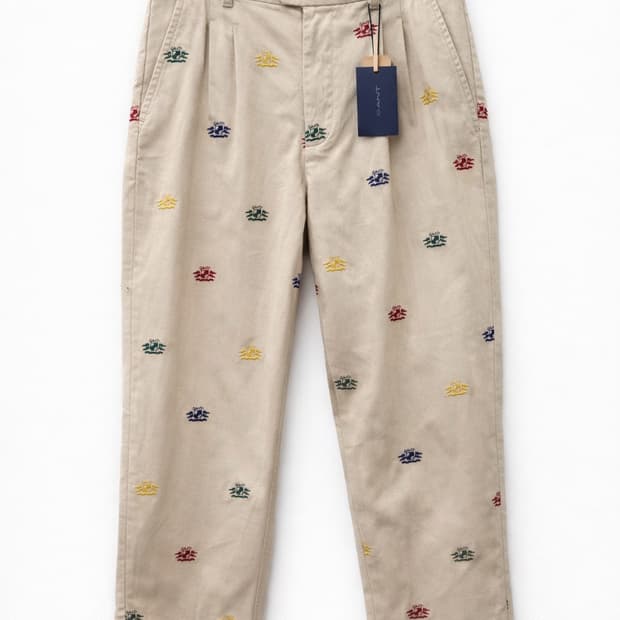 GANT 크레스트 자수 치노 팬츠 35사이즈