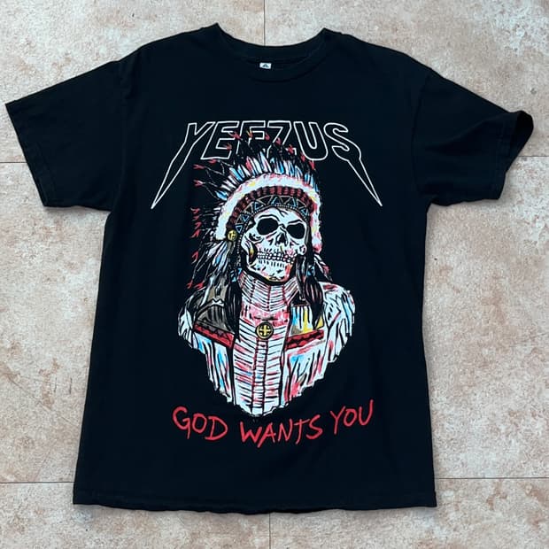 Yeezus tour bootleg 이저스 투어 부틀렉 티셔츠