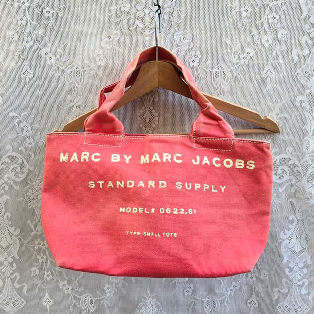 00s 마크 바이 제이콥스 캔버스 토트백