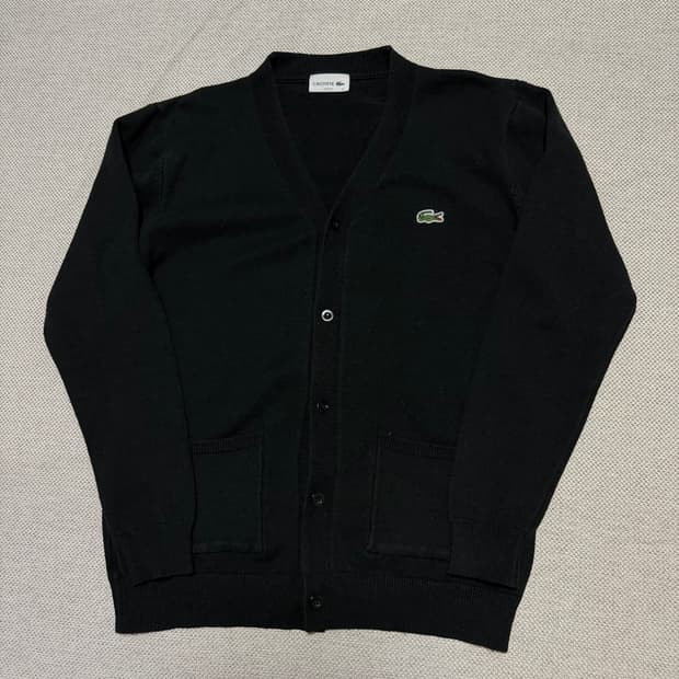 라코스테 브이넥 가디건