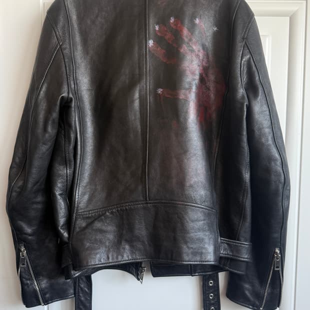 핸드메이드 커스텀 레더 자켓