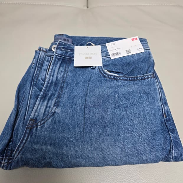 [새상품](34) 유니클로xJW앤더슨 스트레이트 초판 65블루