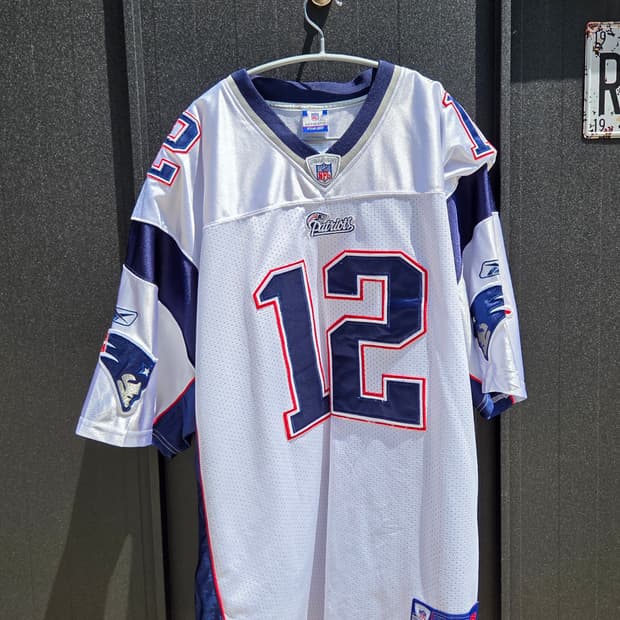  [대장급/풀자수] 리복 NFL 뉴잉글랜드 패트리어츠 "톰 브레디" 