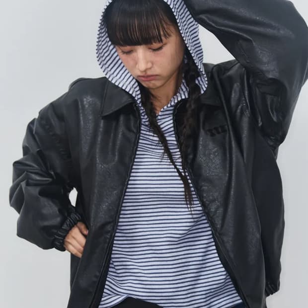 스트라이프 후드