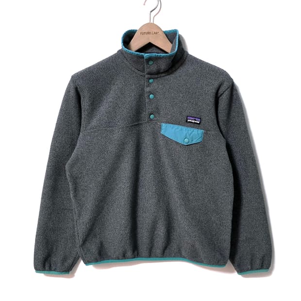 [W/S] 파타고니아 신칠라 스냅티 플리스 풀오버 틸 그레이
