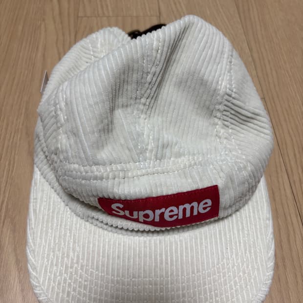 슈프림 코듀로이 모자 새상품