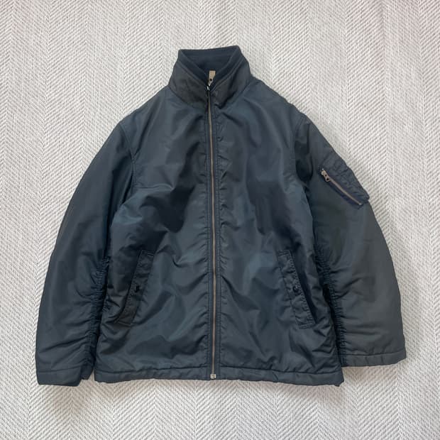 유니클로 재팬 블루종 봄버 자켓